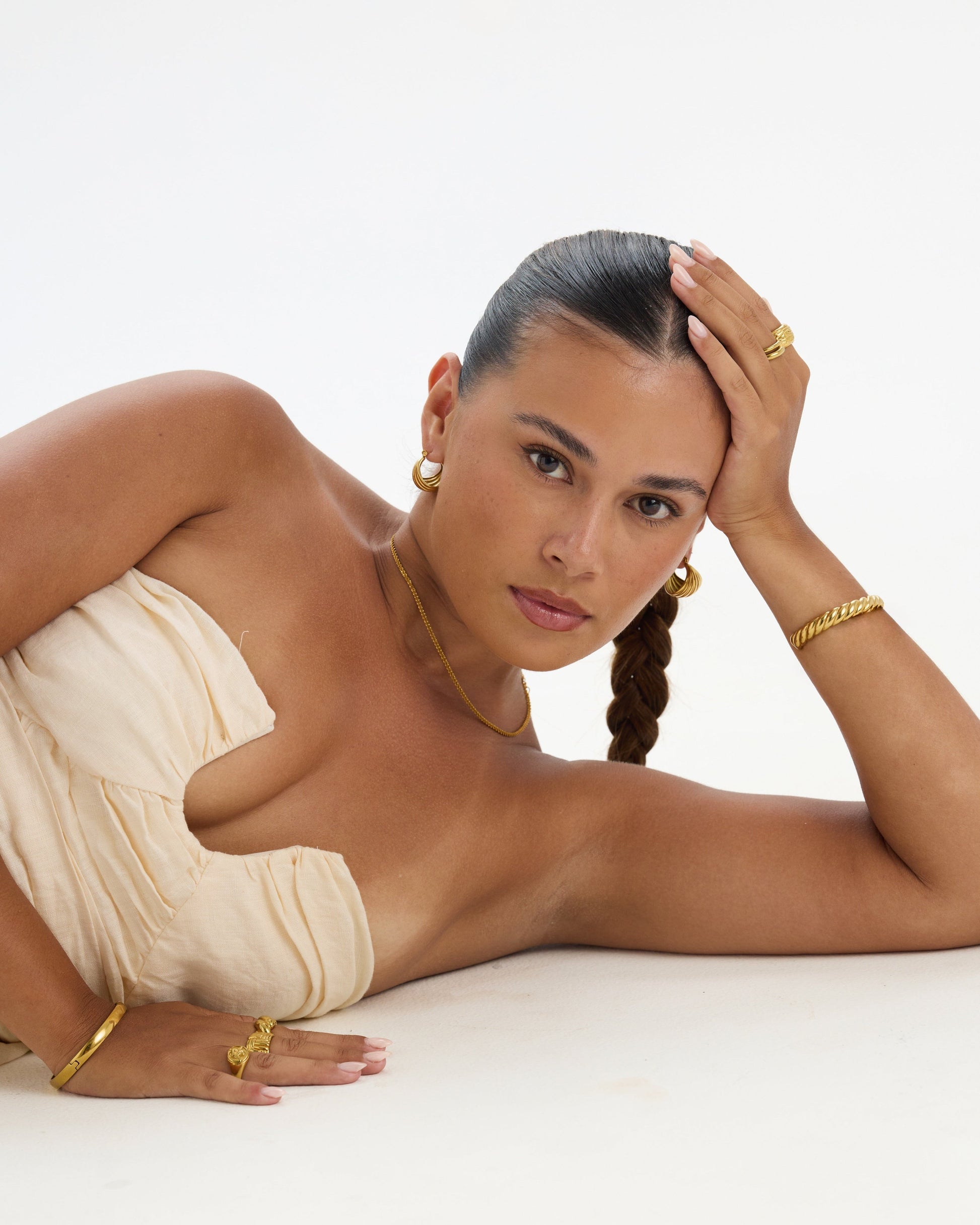 18k gold-plated jewellery